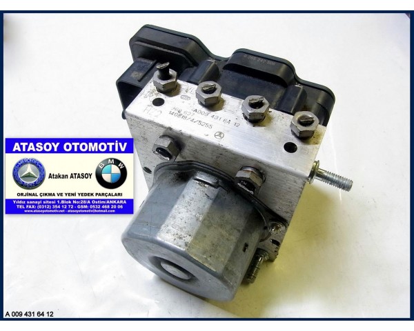 MERCEDES W246 ABS BEYNİ A0094316412 A0094316812 A0094315212 A0094314612 A0094314012 A0094312112 A0084317512 A0084319212 A0004310500 A0004312000 A0004312200 A0004312600 A0004313700 A0004311500 ABS4